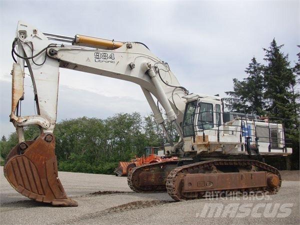 Liebherr 984C HD Gravemaskiner på larvebånd