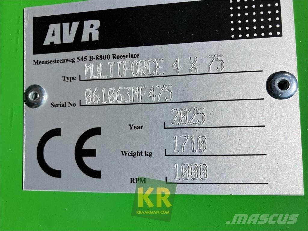 AVR MultiForce Roerækkerensere/radrensere