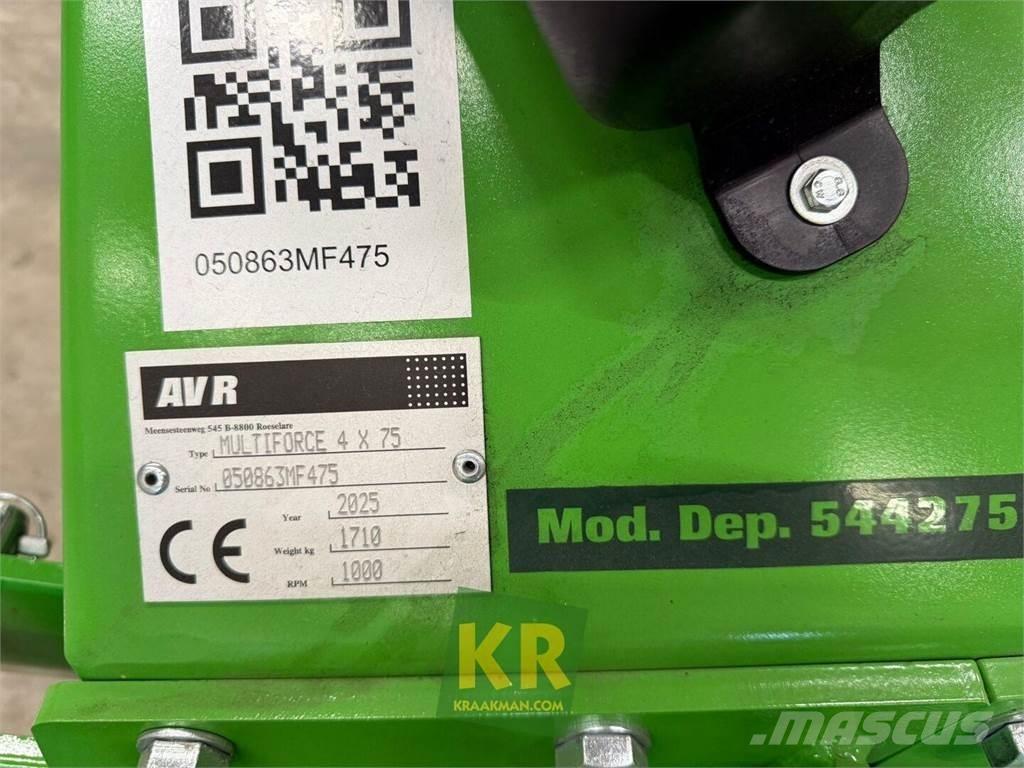 AVR MultiForce Roerækkerensere/radrensere