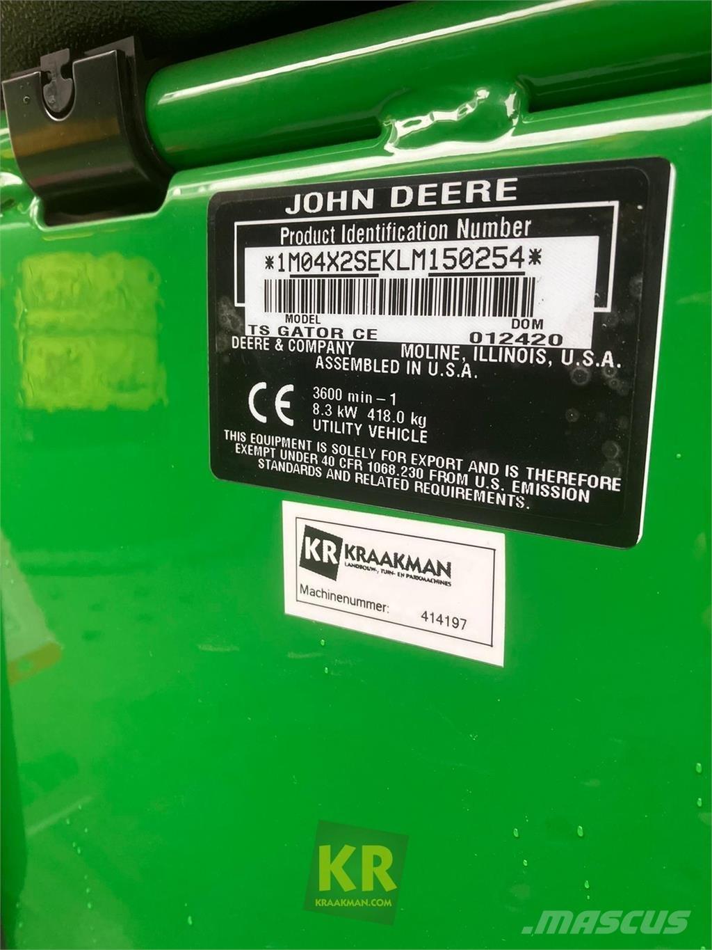 John Deere TS 4X2 ATV'er