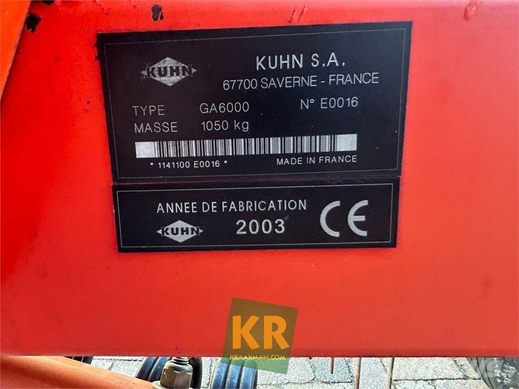 Kuhn GA 6000 River og høvendere