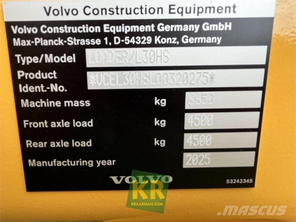 Volvo L30HS Læssemaskiner på hjul