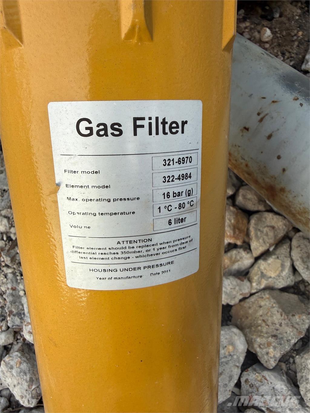 CAT Gas Filter Motorer