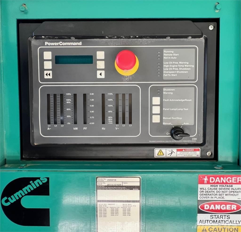 Cummins 250kW Gasgeneratorer