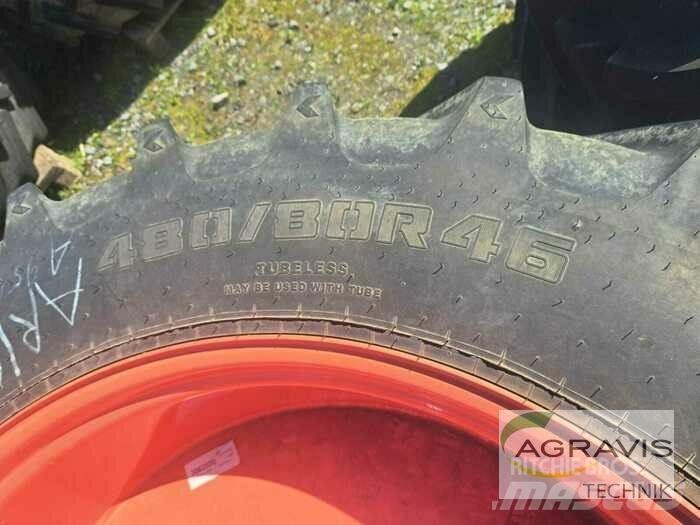  480/80R46 Hjul, Dæk og Fælge