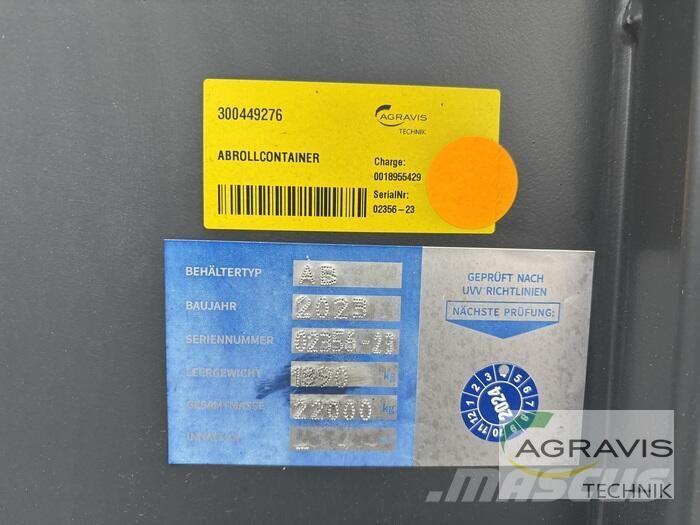  ABROLLCONTAINER Skovbrug - Andet