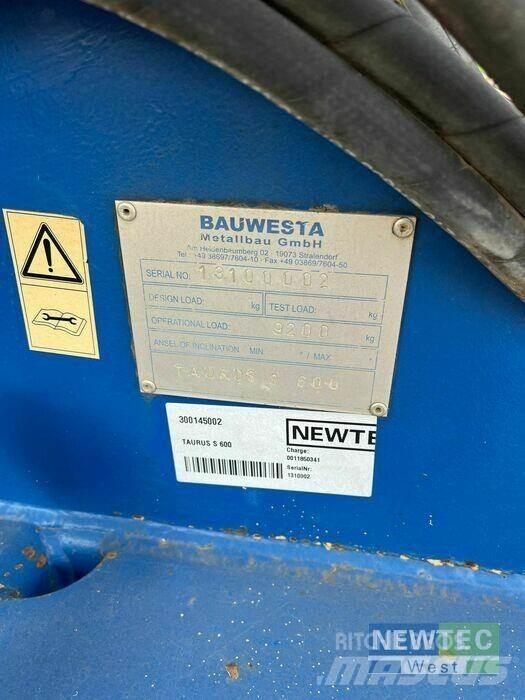  Bauwesta TAURUS S 600 Kultivatorer