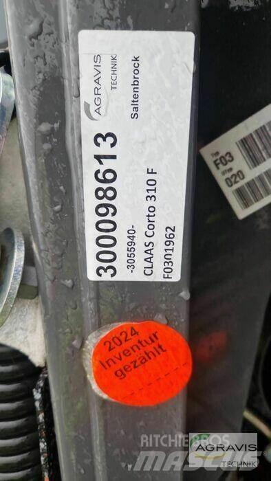 CLAAS CORTO 310 F Græsslåmaskiner