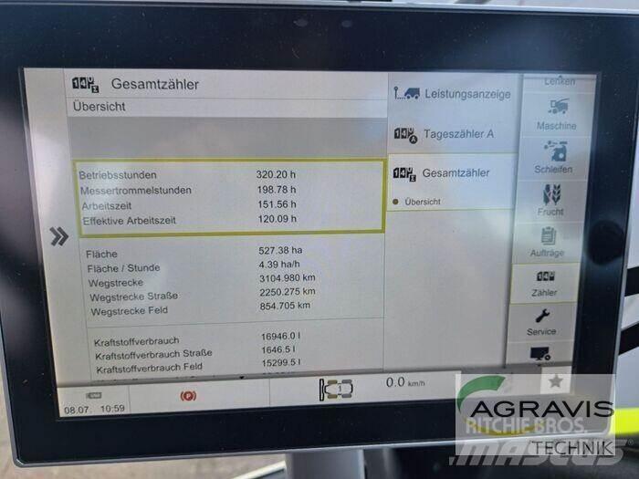 CLAAS JAGUAR 970 Finsnittere