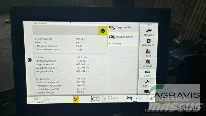 CLAAS LEXION 6700 Mejetærskere