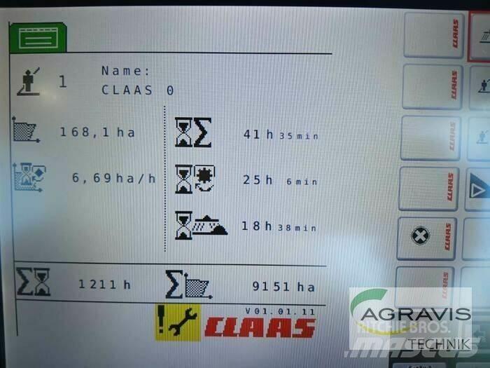 CLAAS LINER 4000 River og høvendere