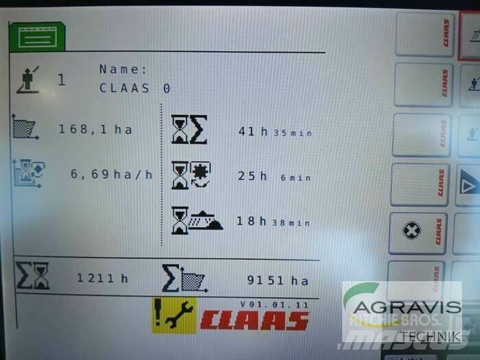 CLAAS LINER 4000 River og høvendere