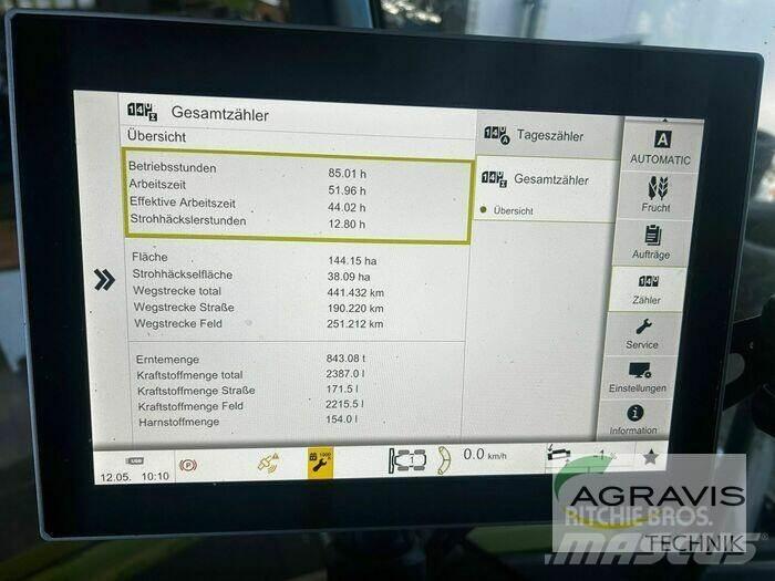 CLAAS TRION 650 Mejetærskere