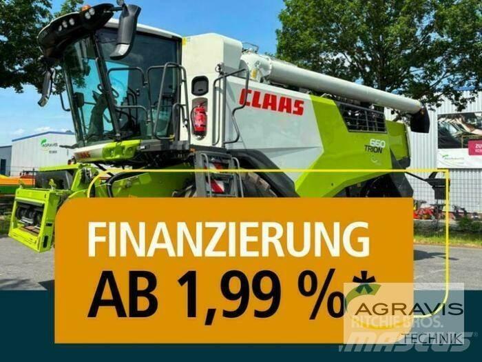 CLAAS TRION 660 Mejetærskere