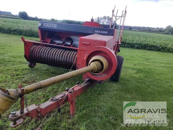 Deutz-Fahr HD 400 Pressere til firkantede baller