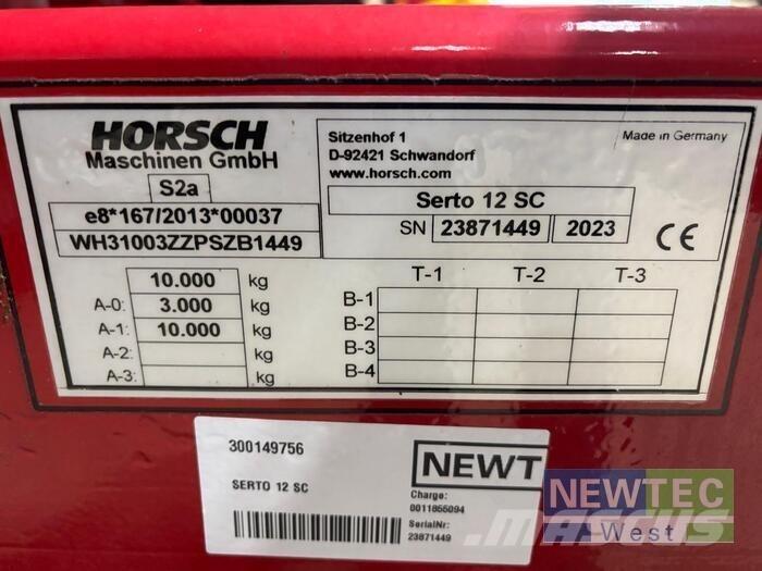 Horsch SERTO 12 SC Såmaskine