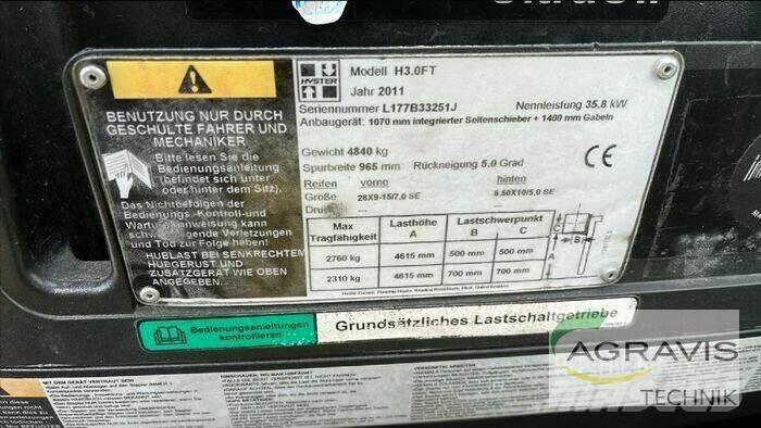 Hyster H3.0FT Gaffeltrucks - andre