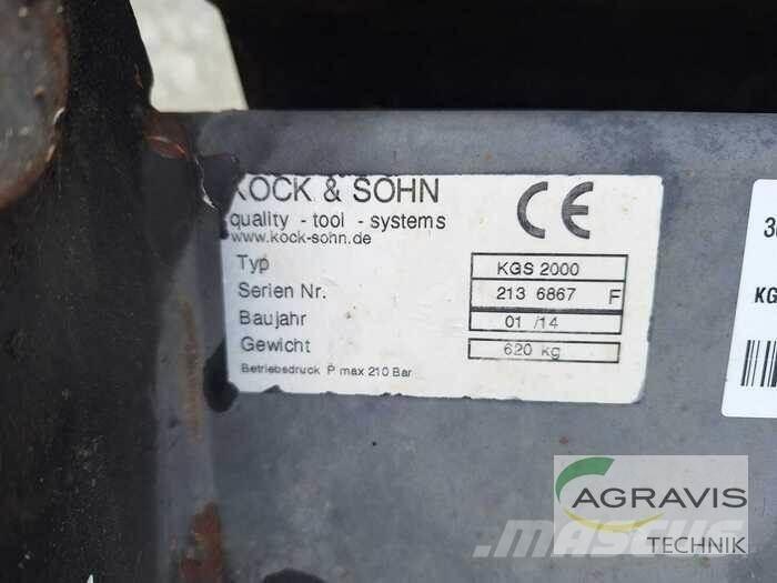 Kock KGS 2000 XL Andet tilbehør til traktorer