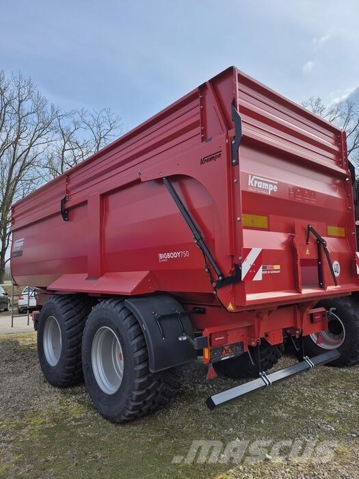 Krampe BIG BODY 750 Tipvogne