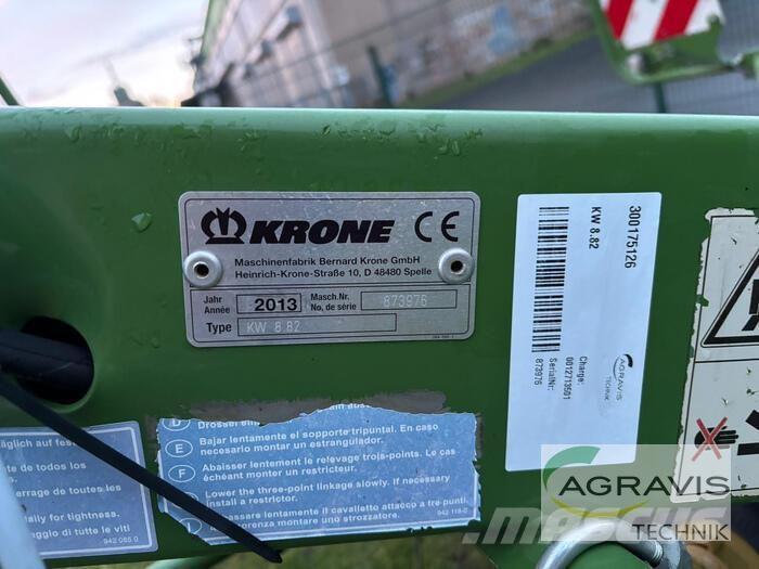 Krone KW 8.82 River og høvendere