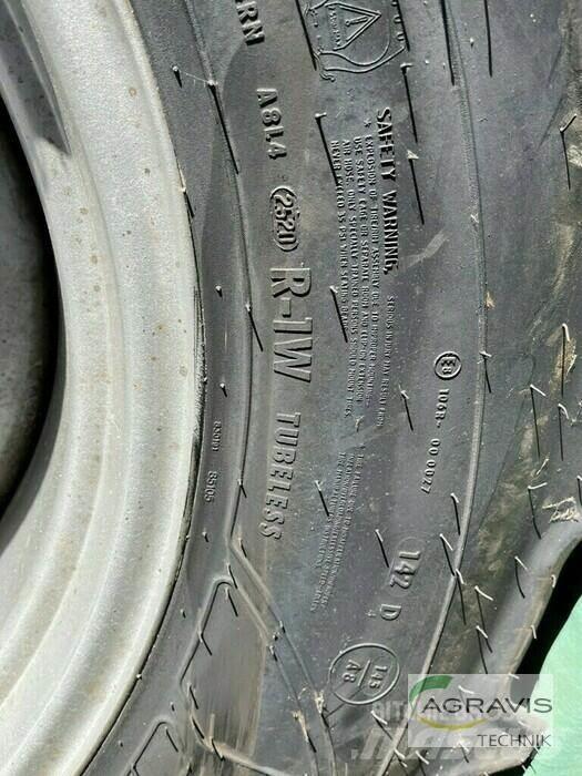 Mitas KR 540/65R28 Hjul, Dæk og Fælge