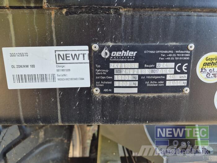 Oehler OL ZDK/HW 180 Tipvogne