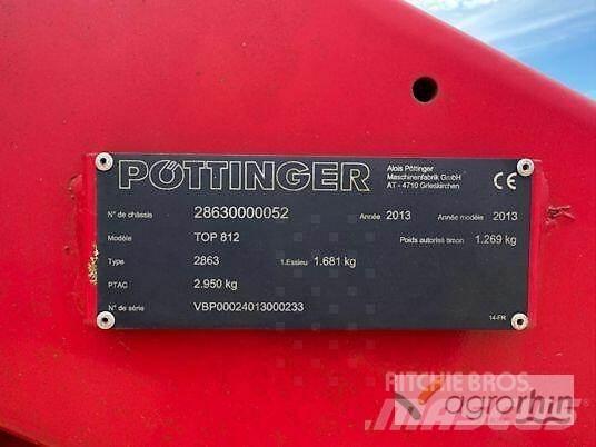 Pöttinger TOP 812 River og høvendere