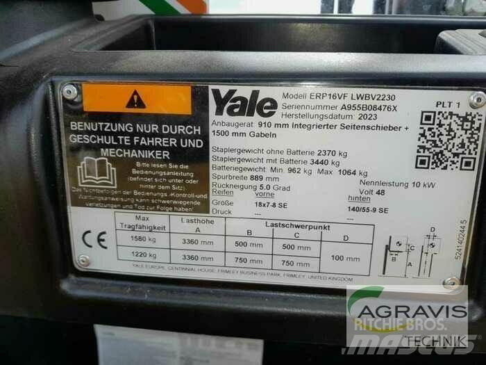 Yale ERP16VF Gaffeltrucks - andre