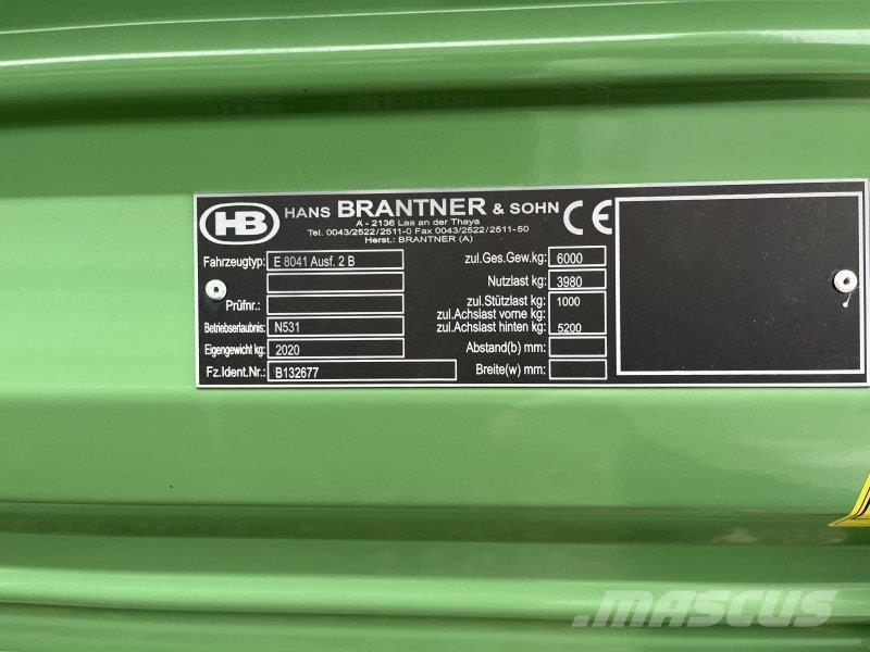 Brantner E6040 Tipvogne