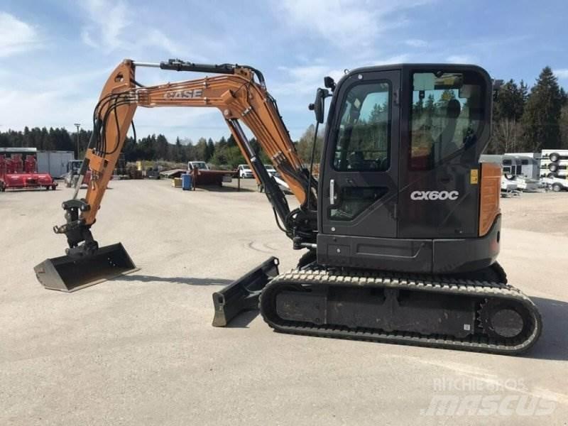 CASE CX60C Minigravemaskiner
