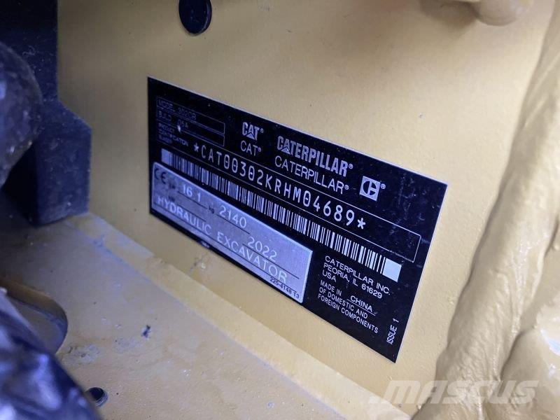 CAT 302CR-05A Gravemaskiner på hjul
