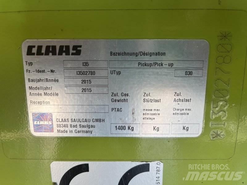 CLAAS Pick-Up Hoveder til mejetærskere