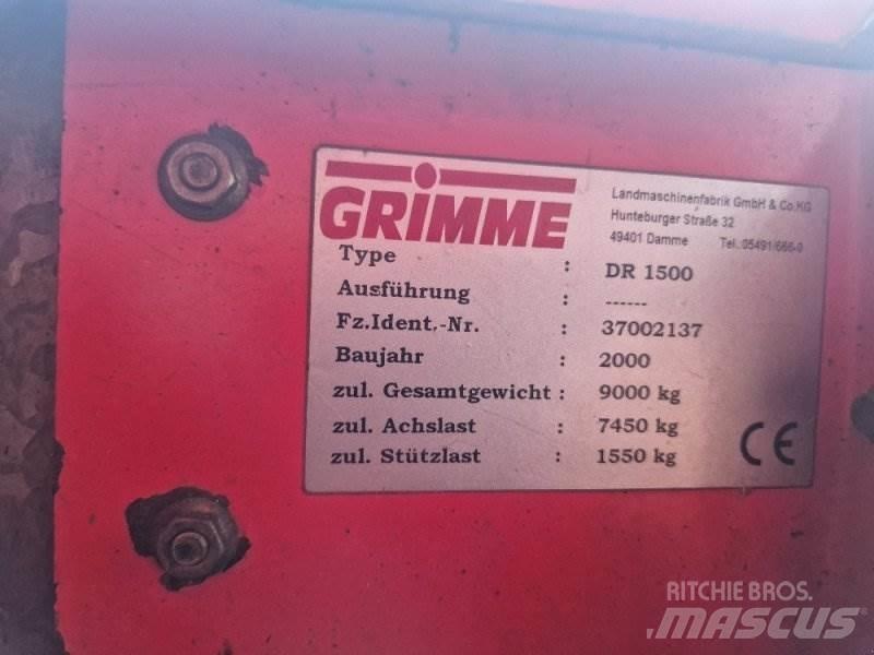 Grimme DR 1500 Kartoffeloptagere