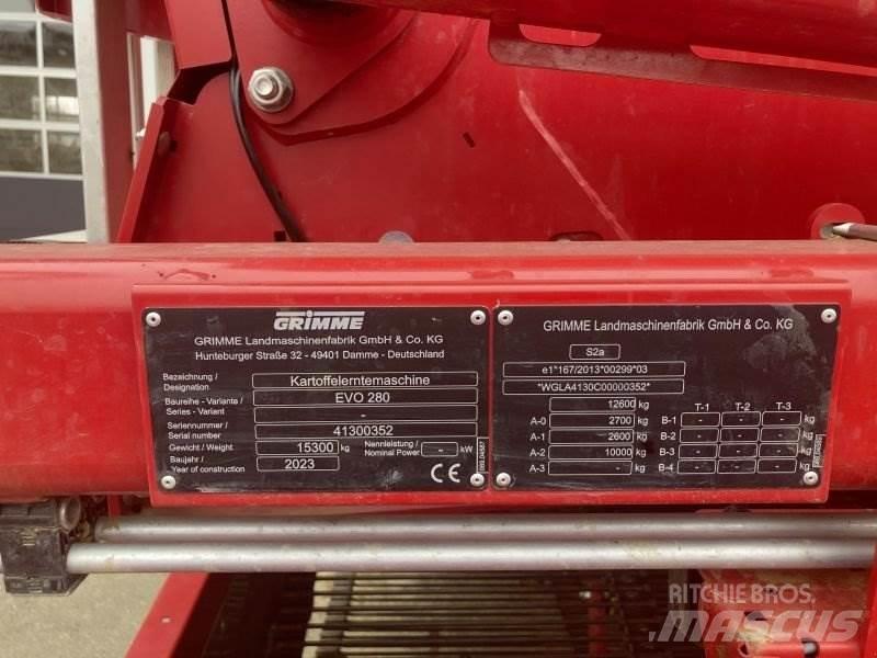 Grimme EVO 280 Kartoffeloptagere