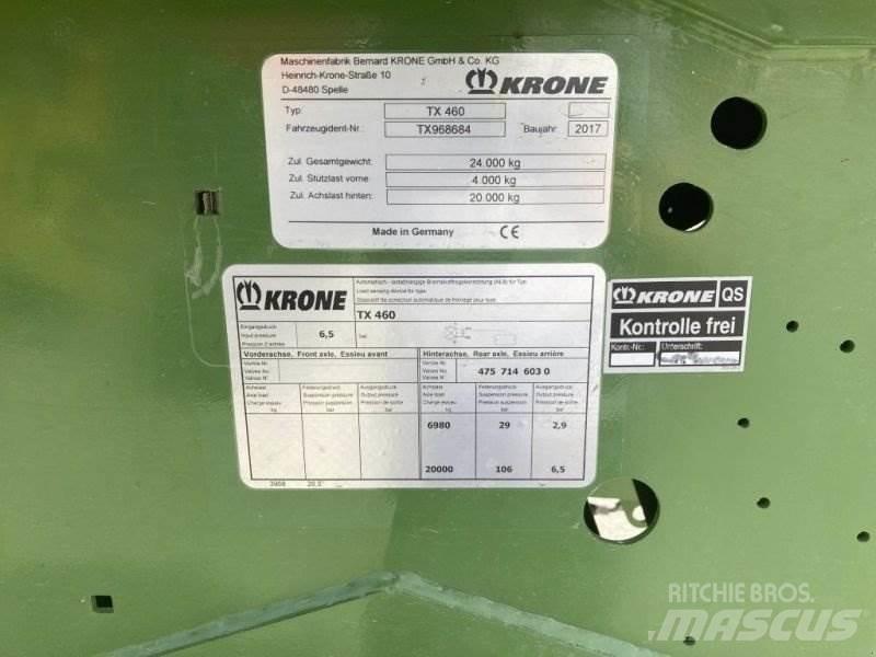 Krone TX 460 Anhænger til Flis