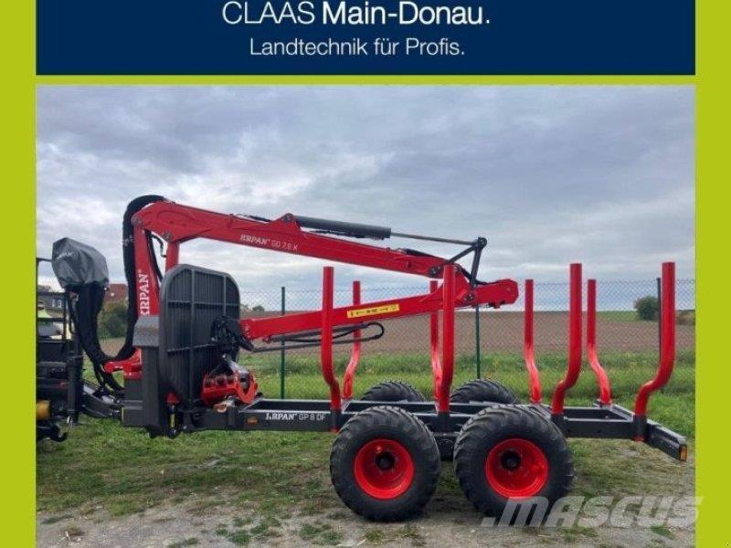 Krpan GP 8 DF Fældebunkelæggere