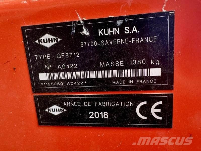 Kuhn GF 8712 River og høvendere