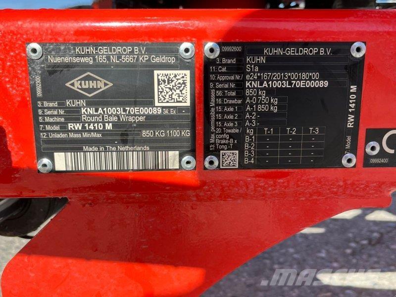 Kuhn RW 1410M Pakkemaskiner