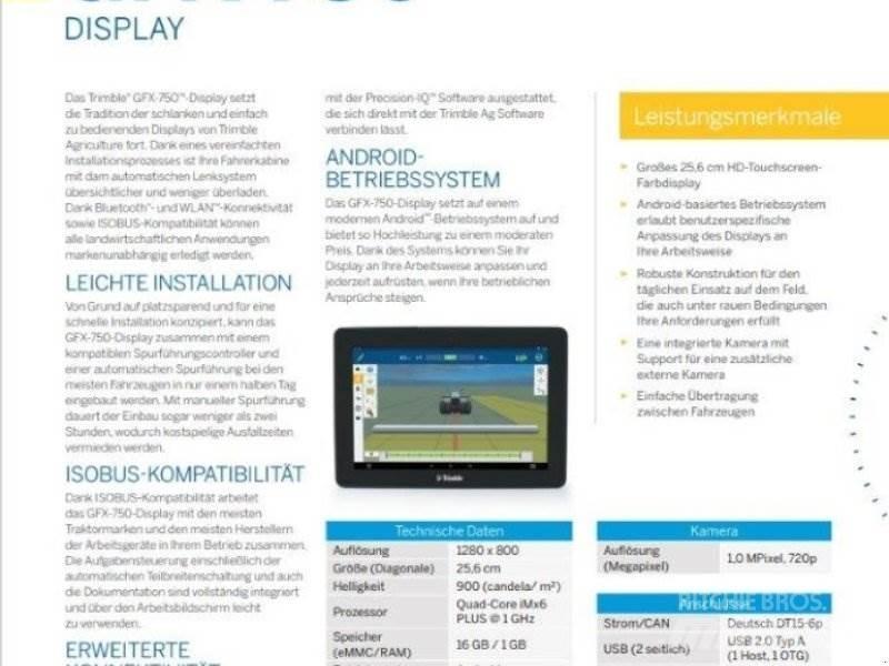 Trimble GFX 750 Landbrug - Andet 