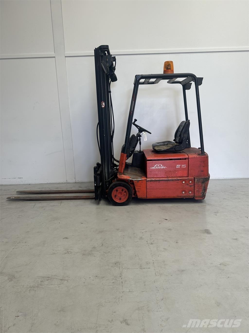 Linde E 15 El gaffeltrucks