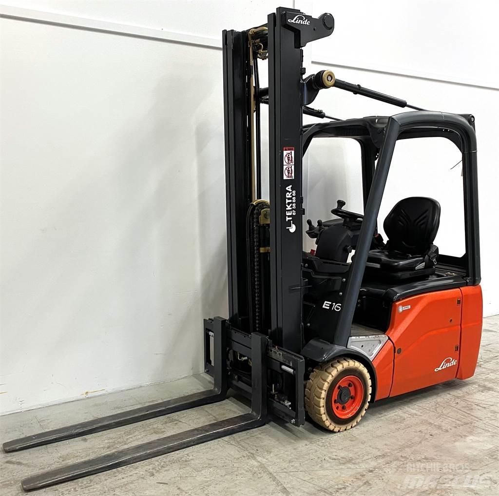 Linde E 16 C-01 El gaffeltrucks
