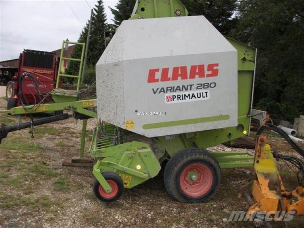 CLAAS VARIANT 280 Rundballe-pressere