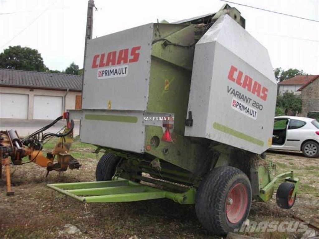 CLAAS VARIANT 280 Rundballe-pressere