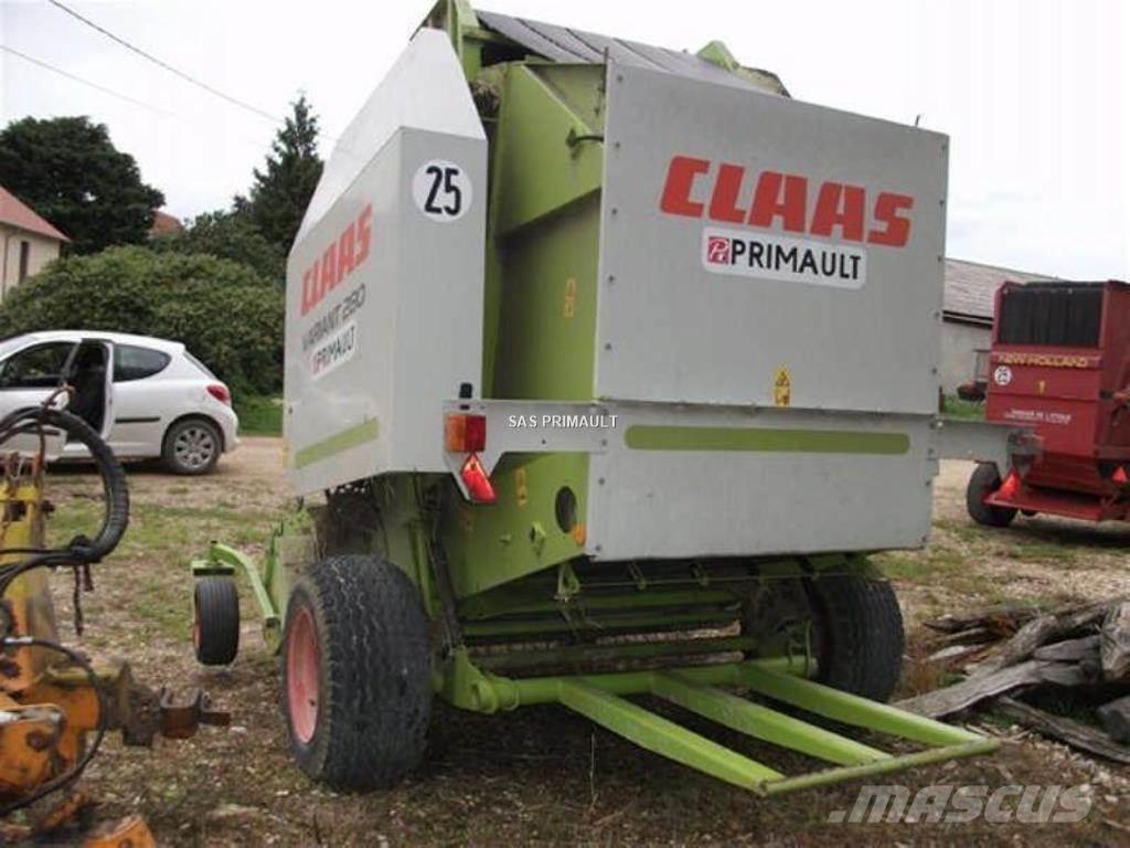 CLAAS VARIANT 280 Rundballe-pressere