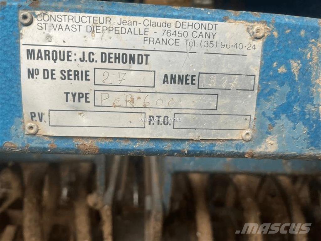  Dehondt PCR600 Kultivatorer