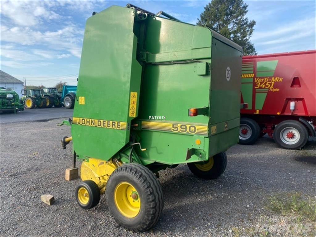 John Deere 590 Rundballe-pressere