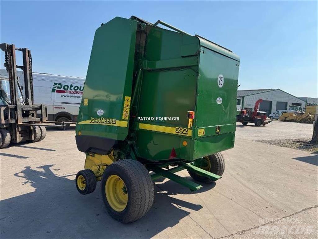 John Deere 592 Rundballe-pressere