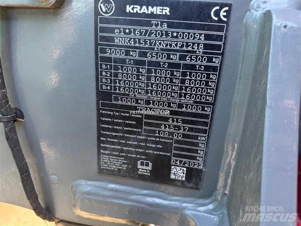 Kramer KT407 Teleskoplæssere til landbrug