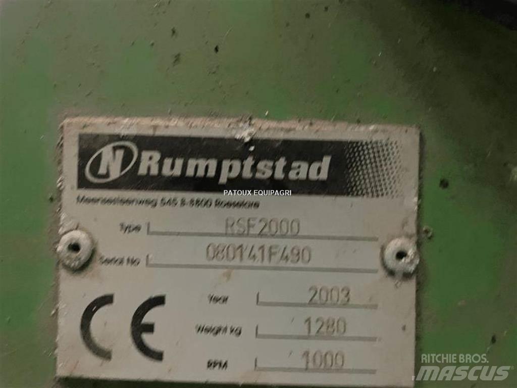 Rumpstad RSF2000 Elektriske harver / jordfræsere