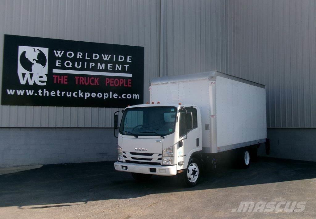 Isuzu NPR HD Lastbil med lad/Flatbed